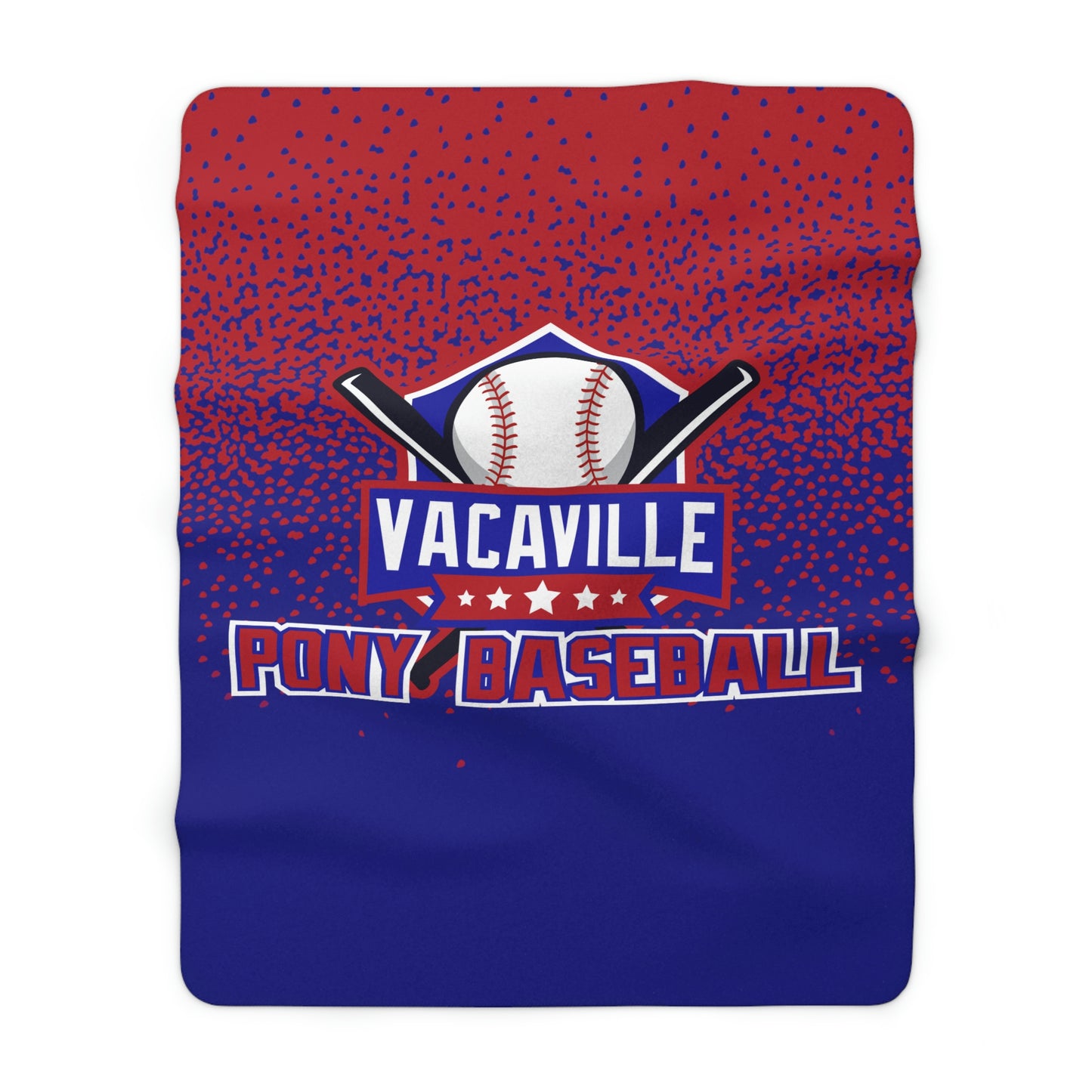 Sherpa Fleece Blanket - Vacaville Pony Baseball